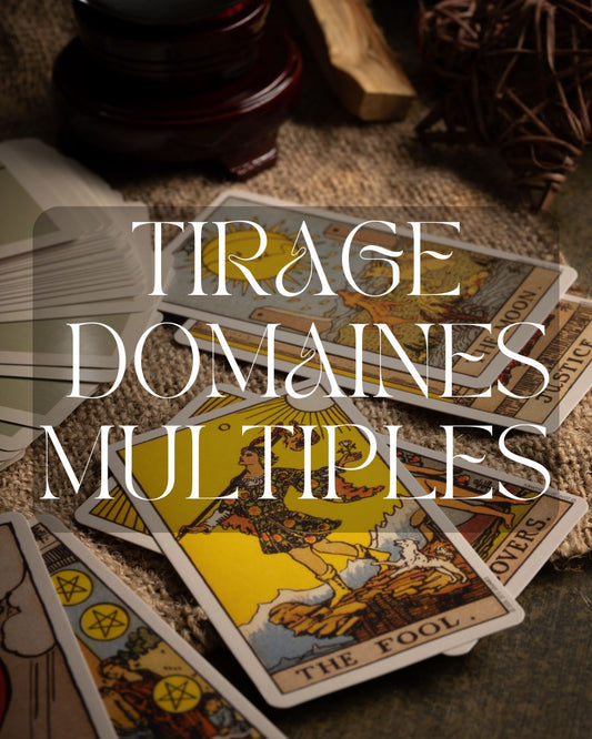 Cartomancie - Tirage domaines multiples