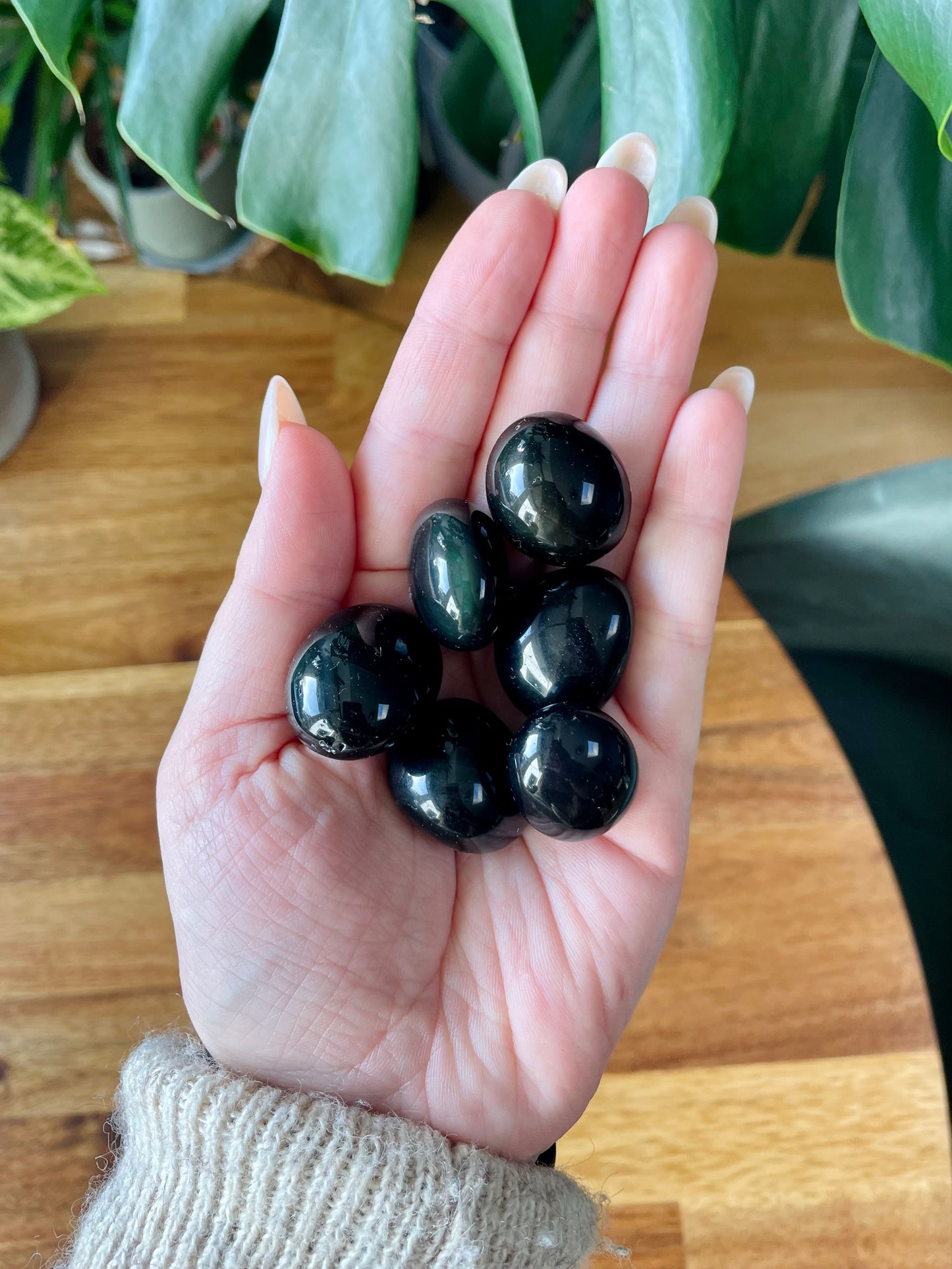 Celestial Eye Obsidian Tumbled Stone A