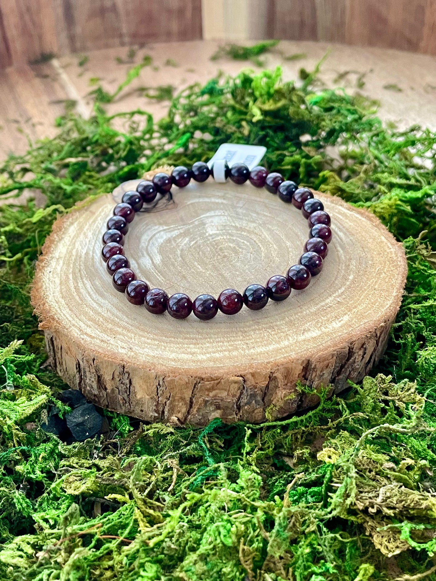 Bracelet Grenat 6mm
