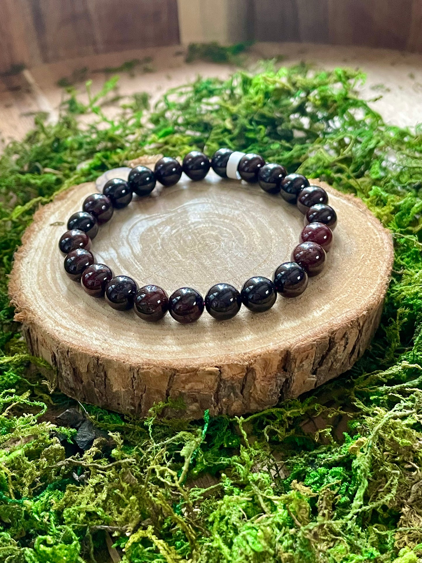 Bracelet Grenat 8mm