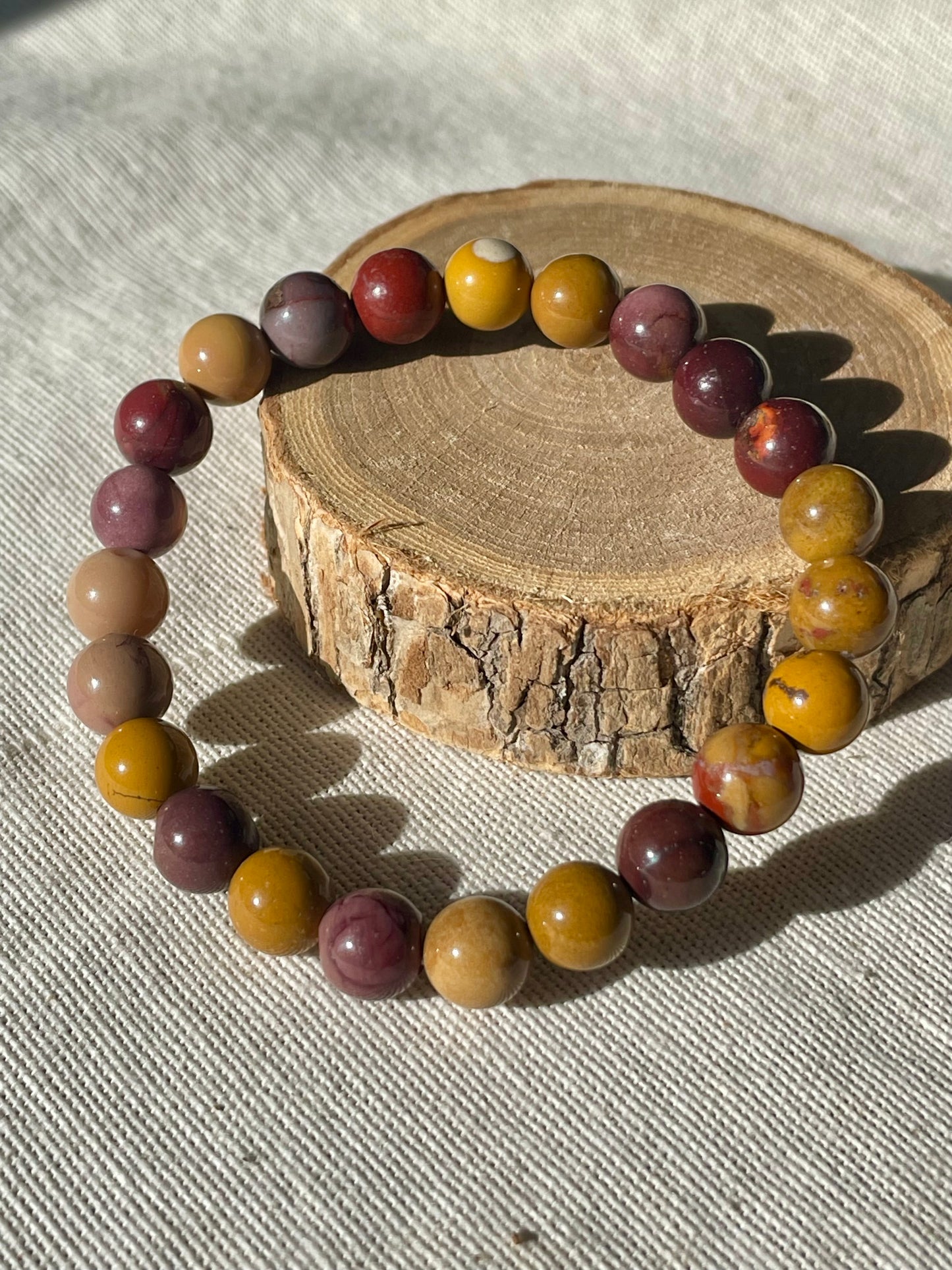 Bracelet Jaspe Mokaïte 8mm