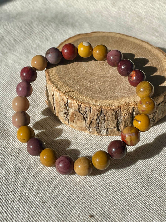 Bracelet Jaspe Mokaïte 8mm