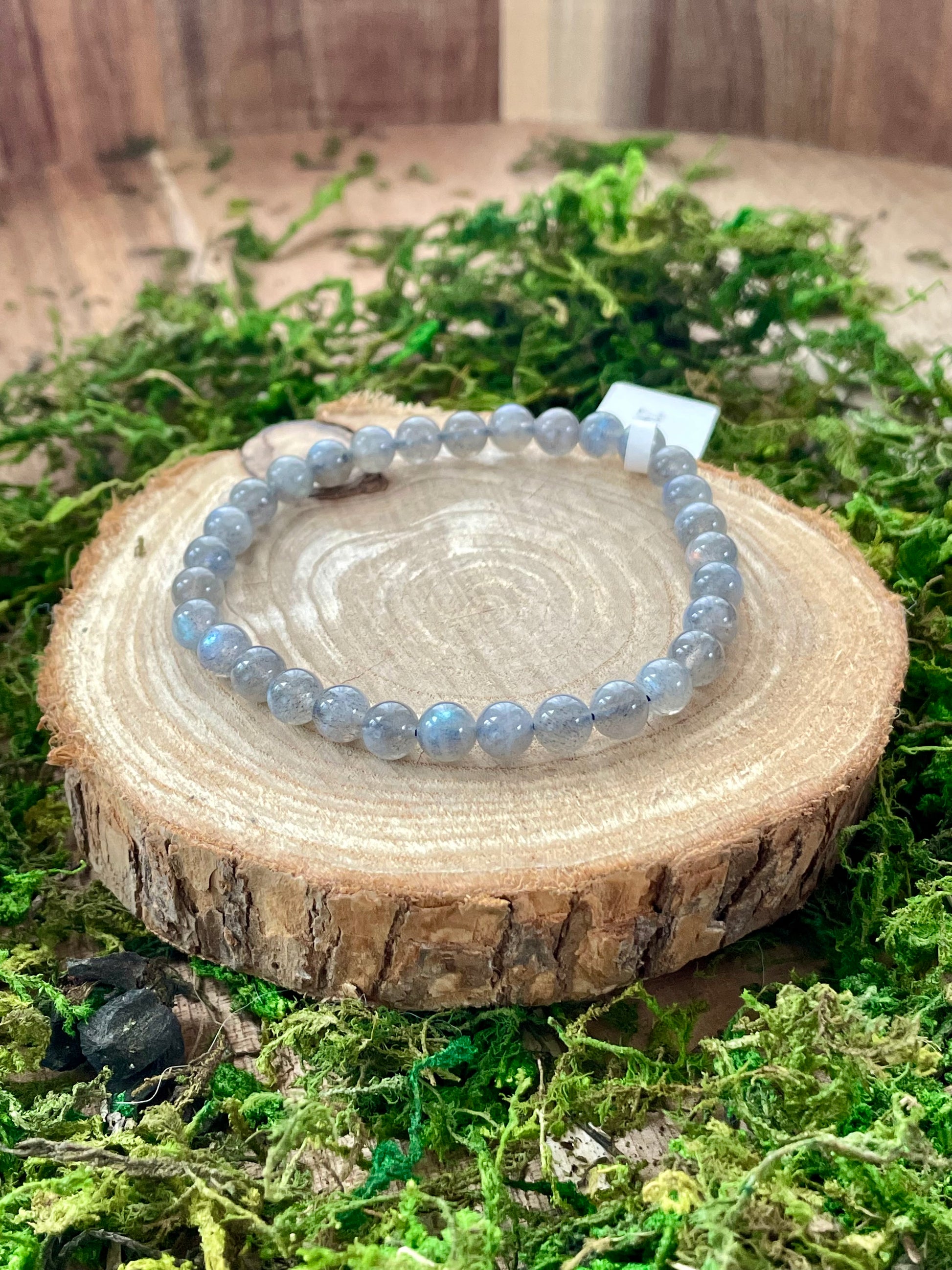 Bracelet Labradorite 6mm