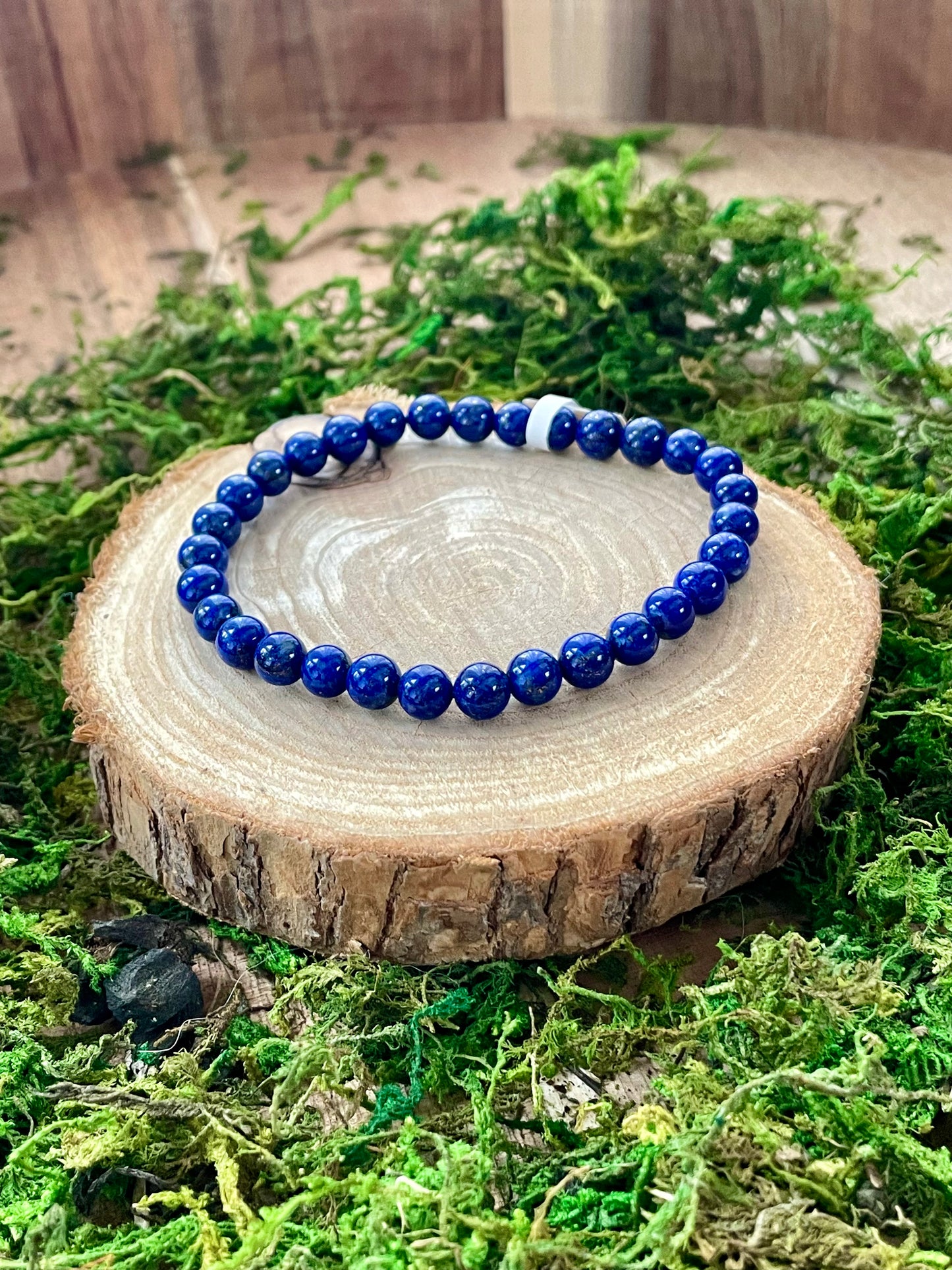 Bracelet Lapis Lazuli 6mm universelle