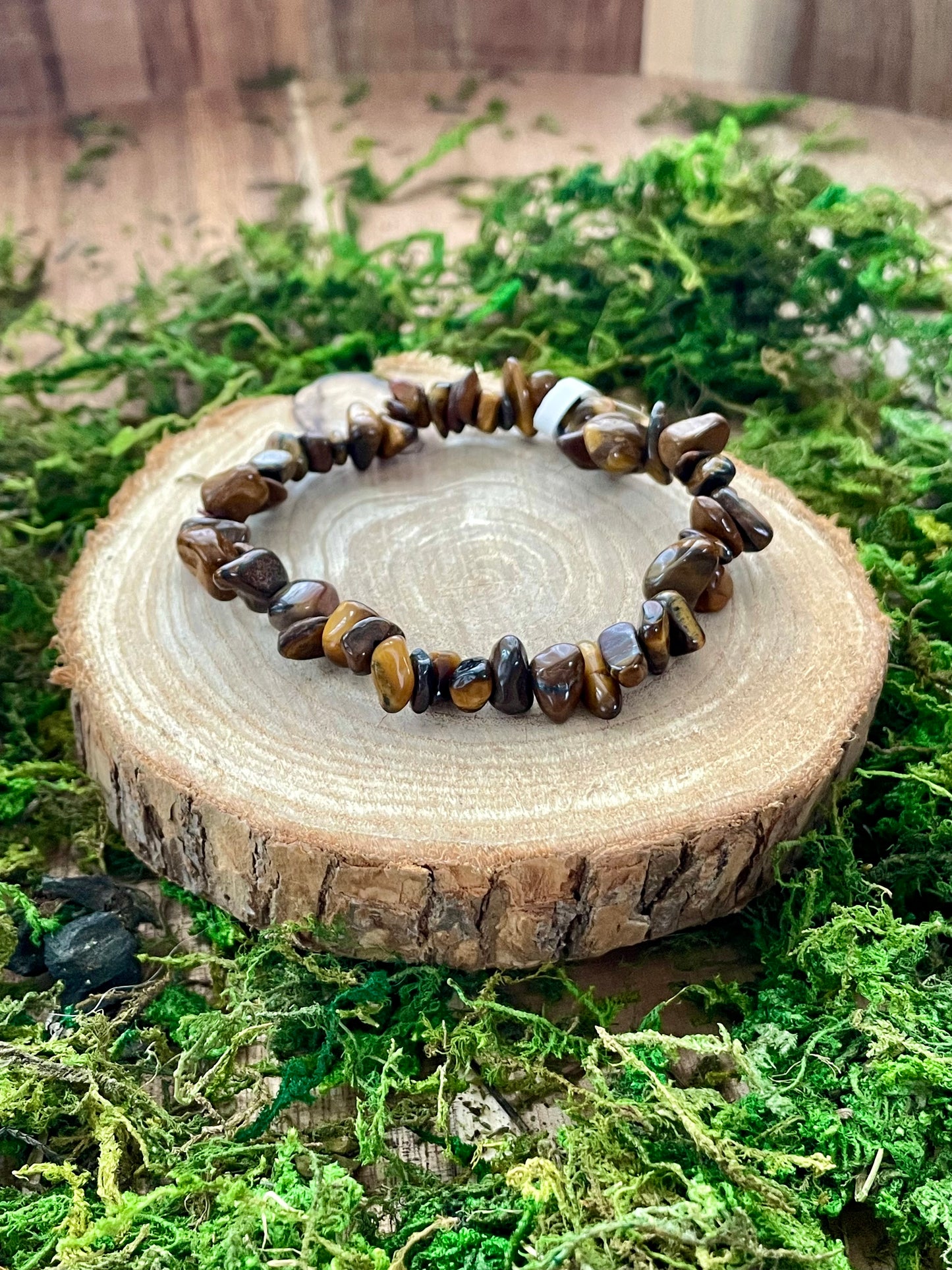 Bracelet baroque Œil de tigre
