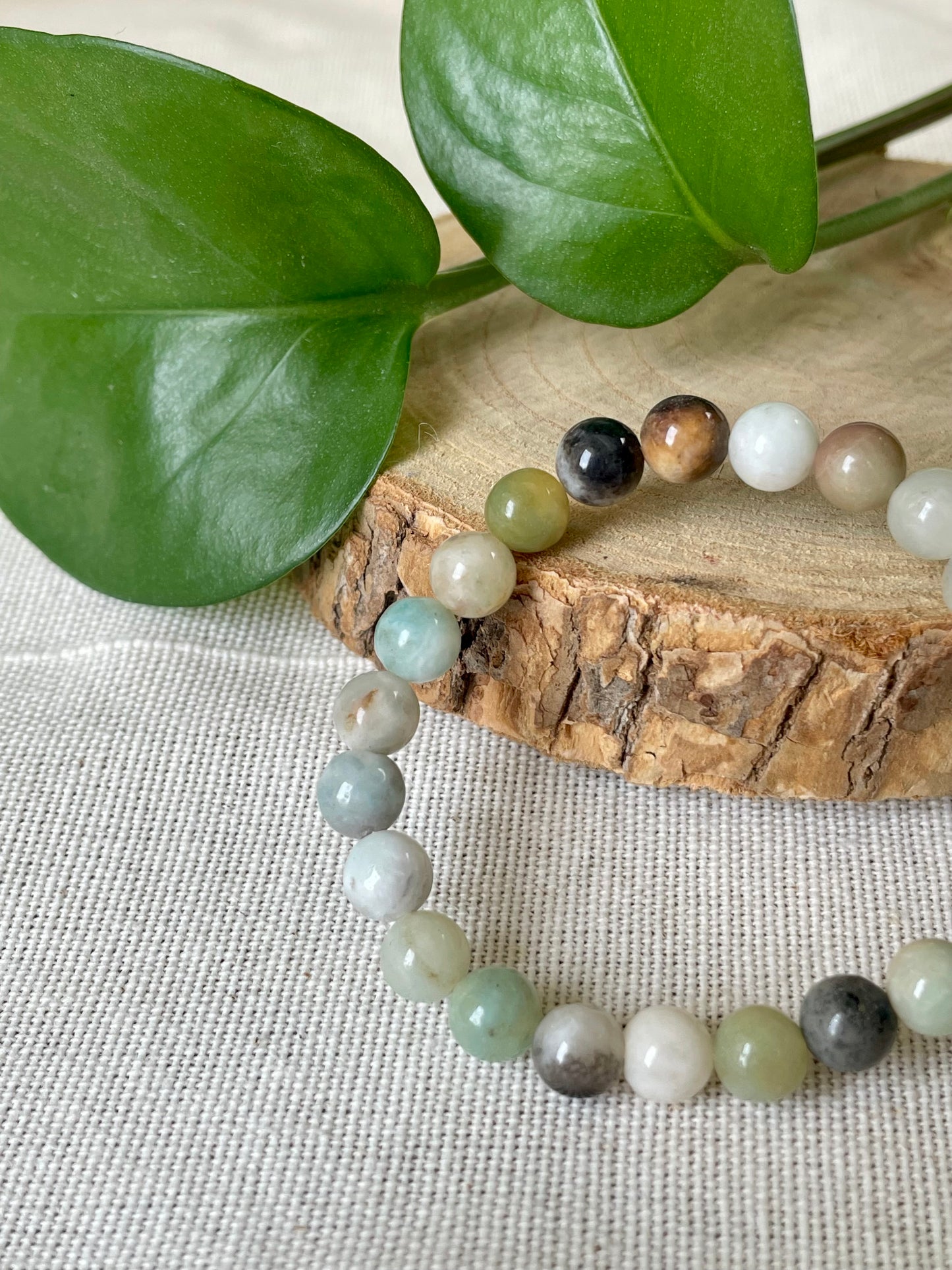Bracelet pierres naturelles Amazonite