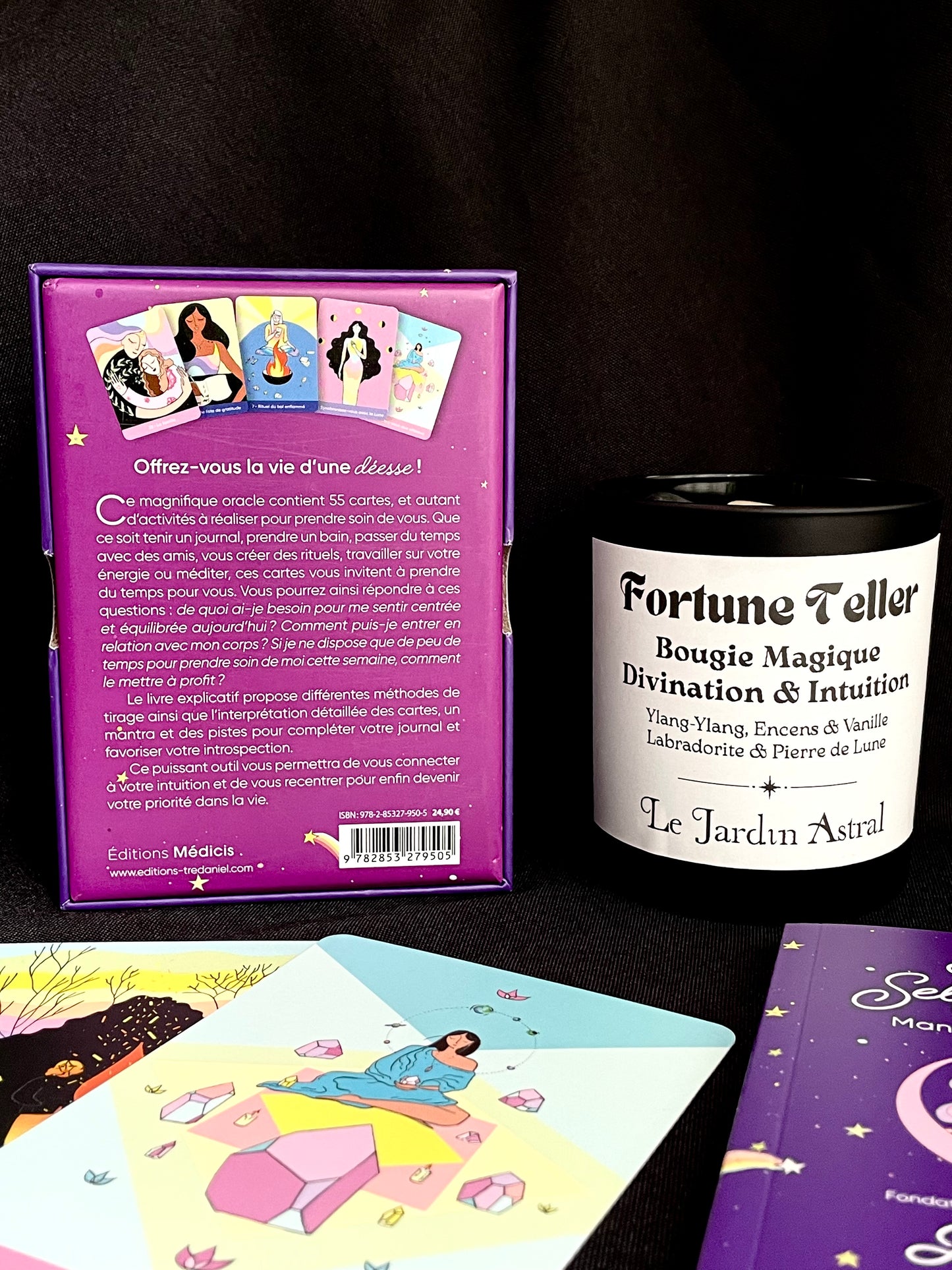 Cartes Oracle Self Care - Illustrations pour prendre soin de soi et développement personnel