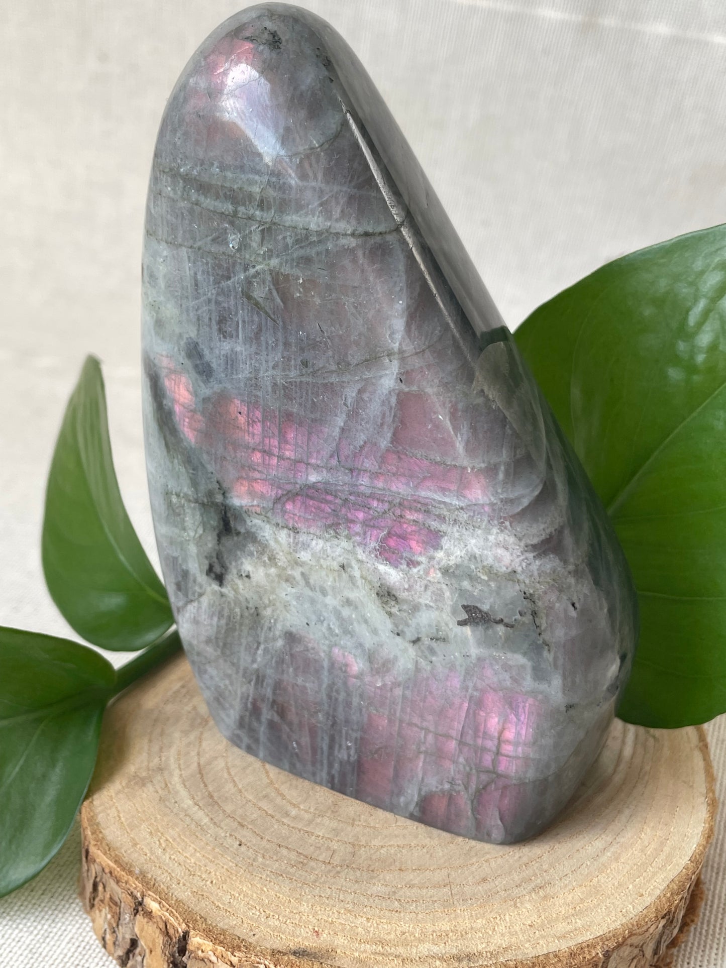 Forme libre de labradorite aec 1
