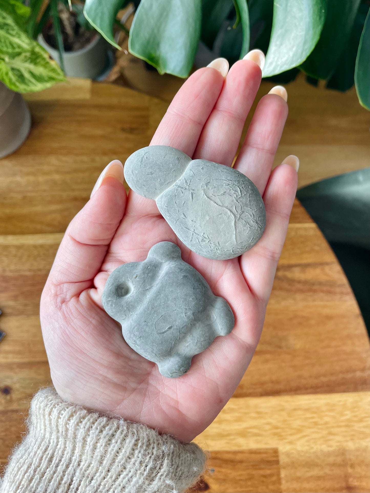 Raw stone from Pierre des fées Canada