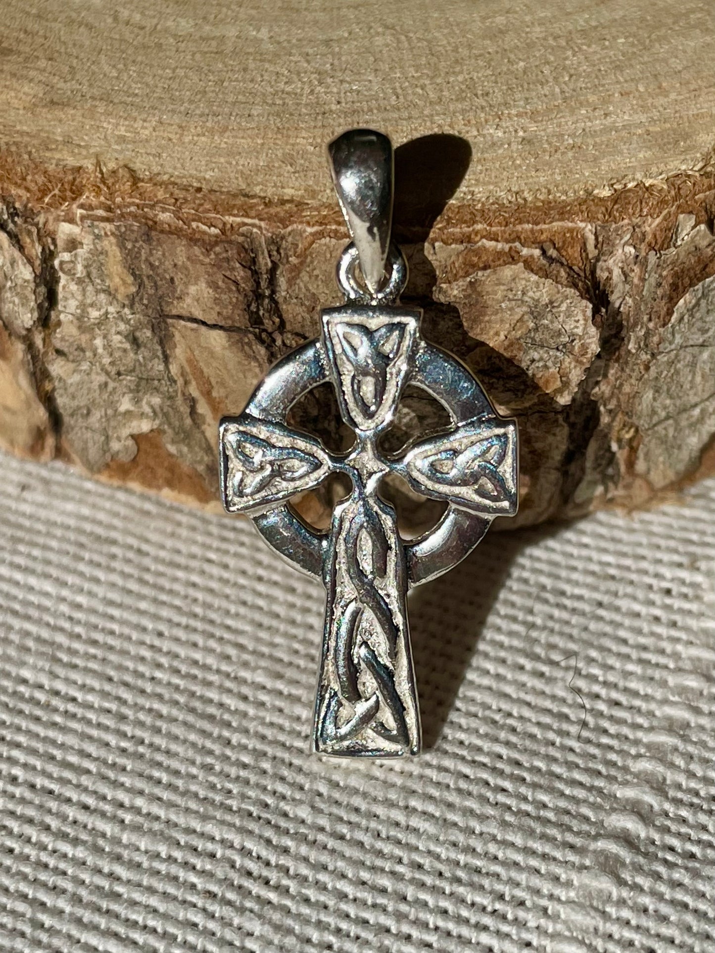 Pendentif de la Croix Celtique en Argent 925