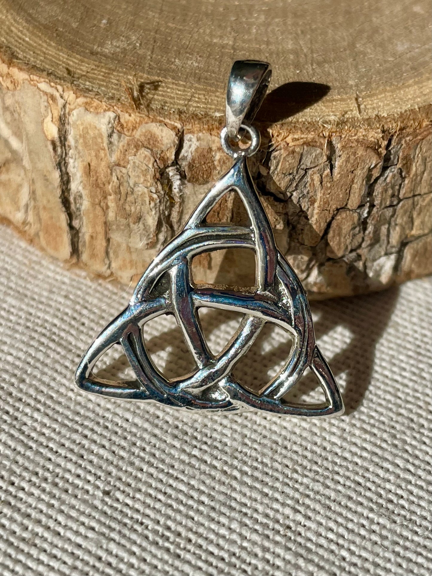 Pendentif de la Triquetra en Argent 925