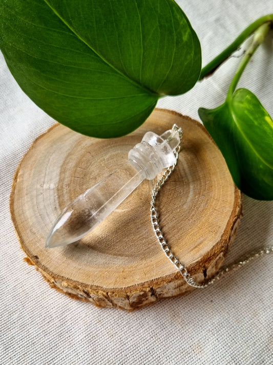 Pendule Thot cristal de roche