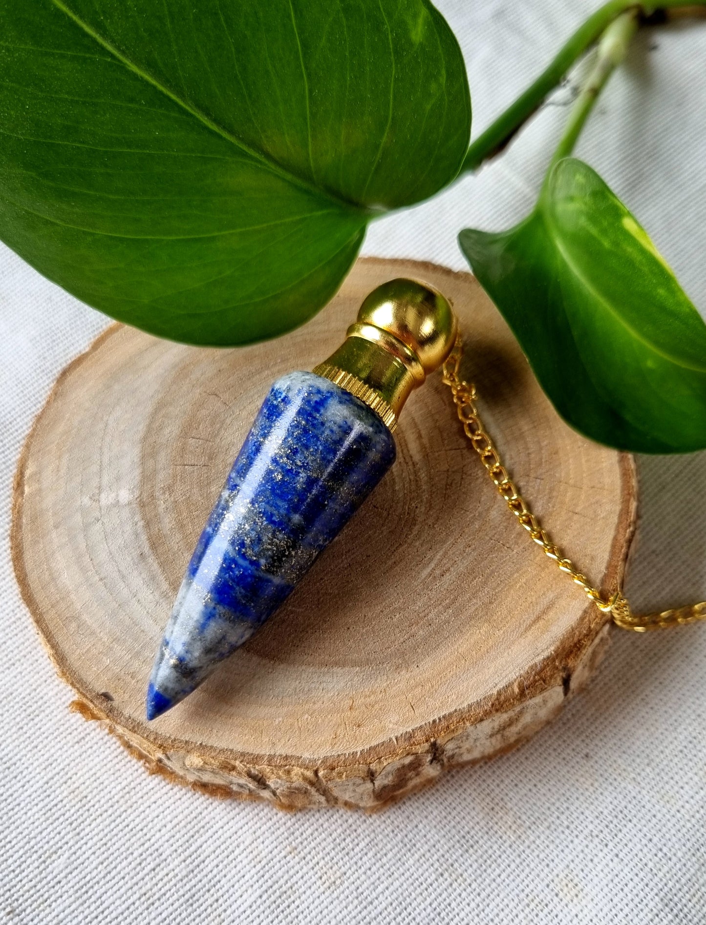 Pendule cône lapis lazuli