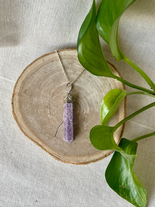 Pendentif Lépidolite