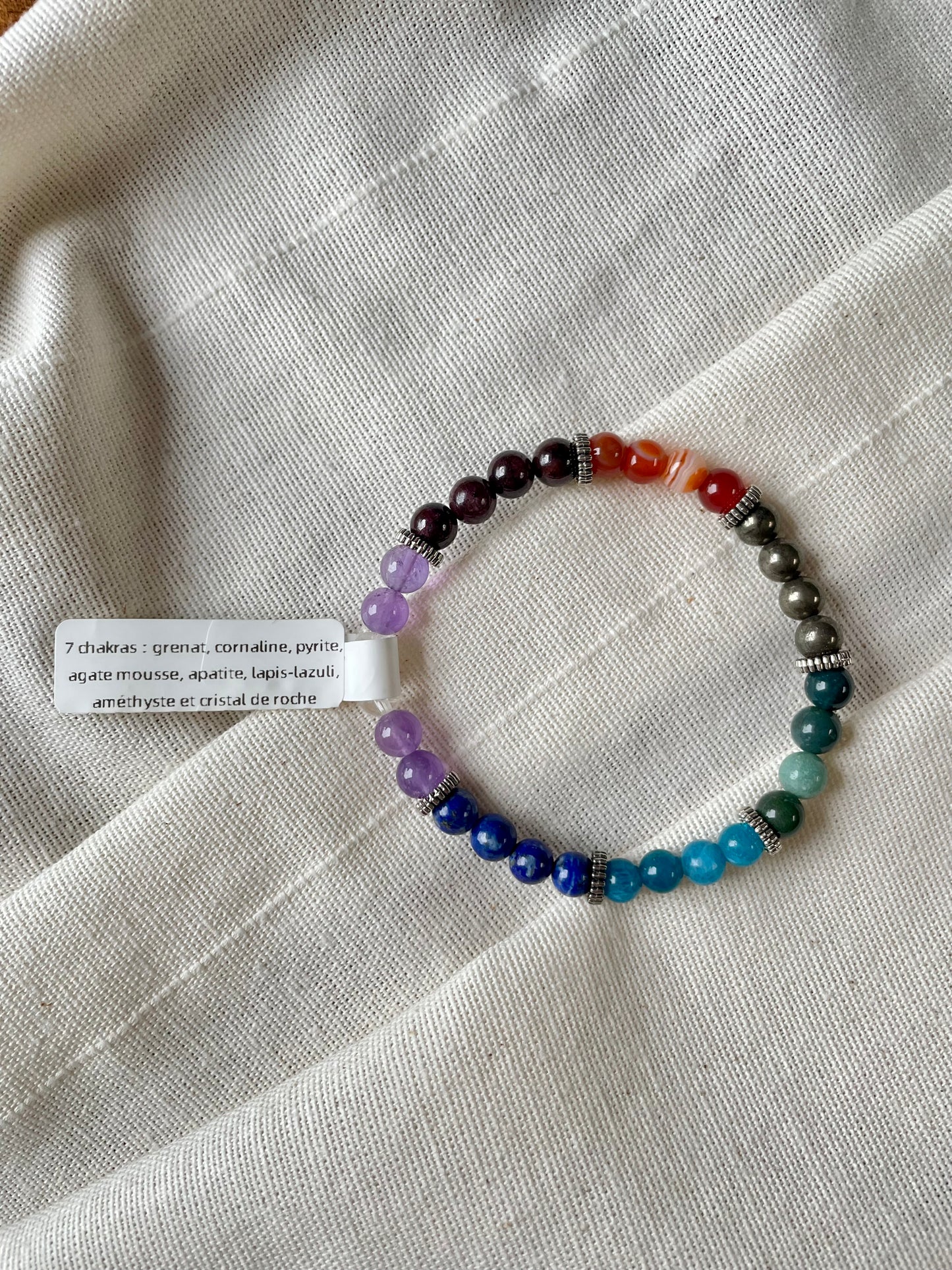 Bracelet 7 chakras