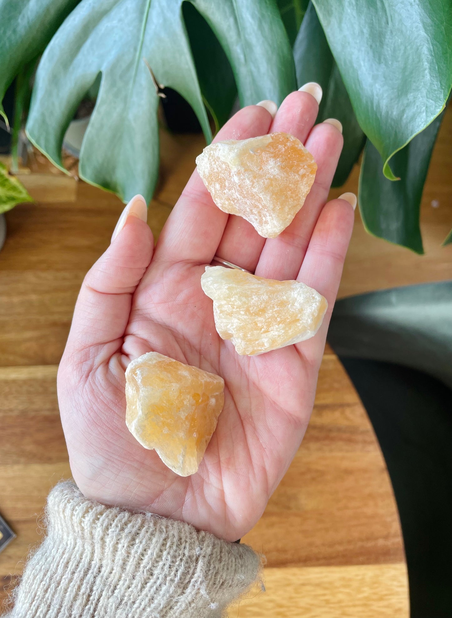 Raw Orange Calcite Stone A