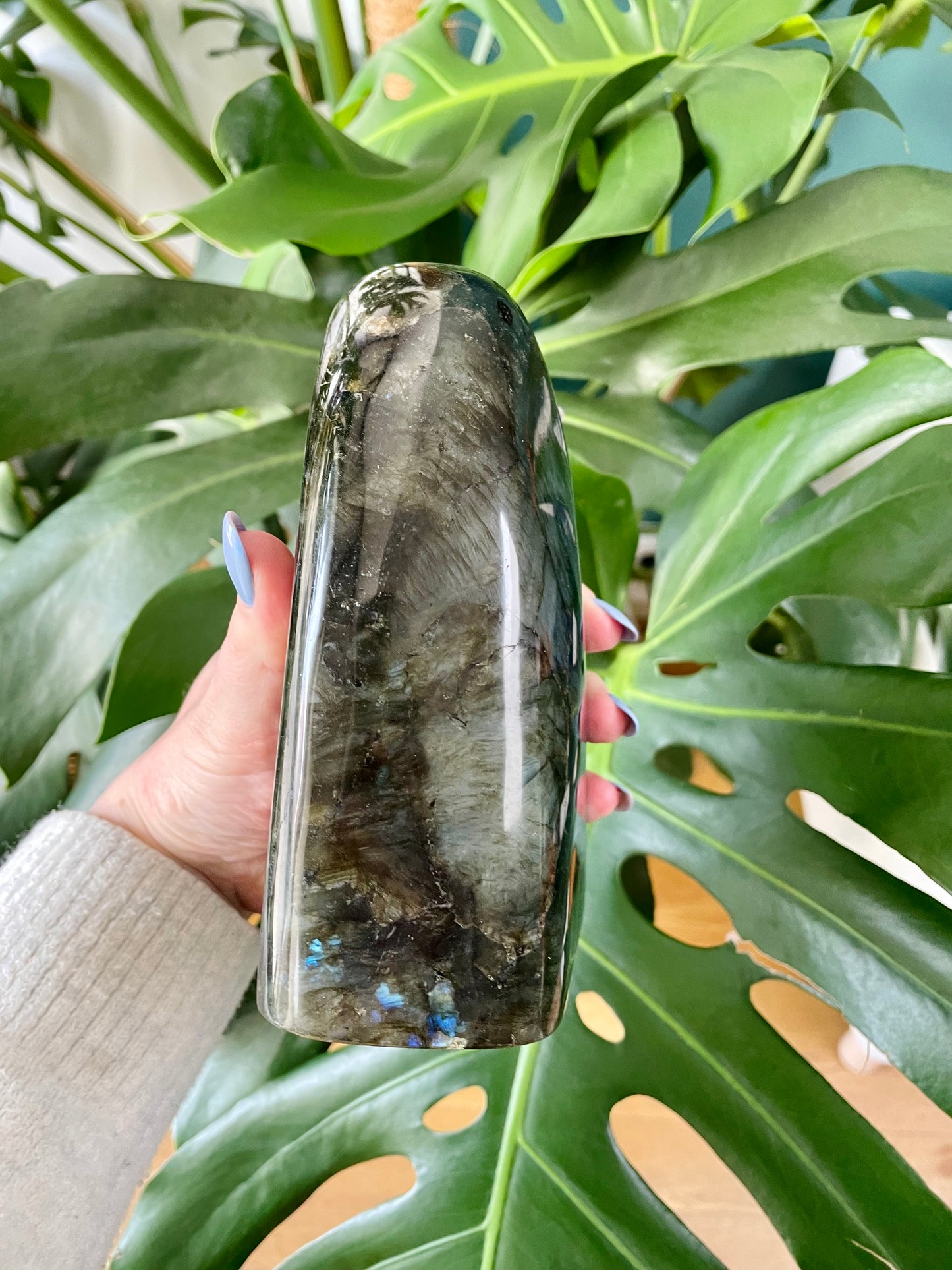 Forme libre de Labradorite Extra