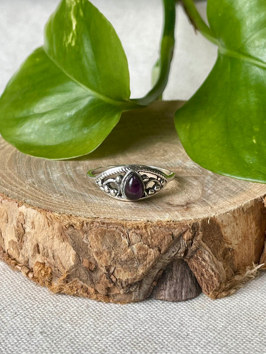 Bague Améthyste - Argent 925