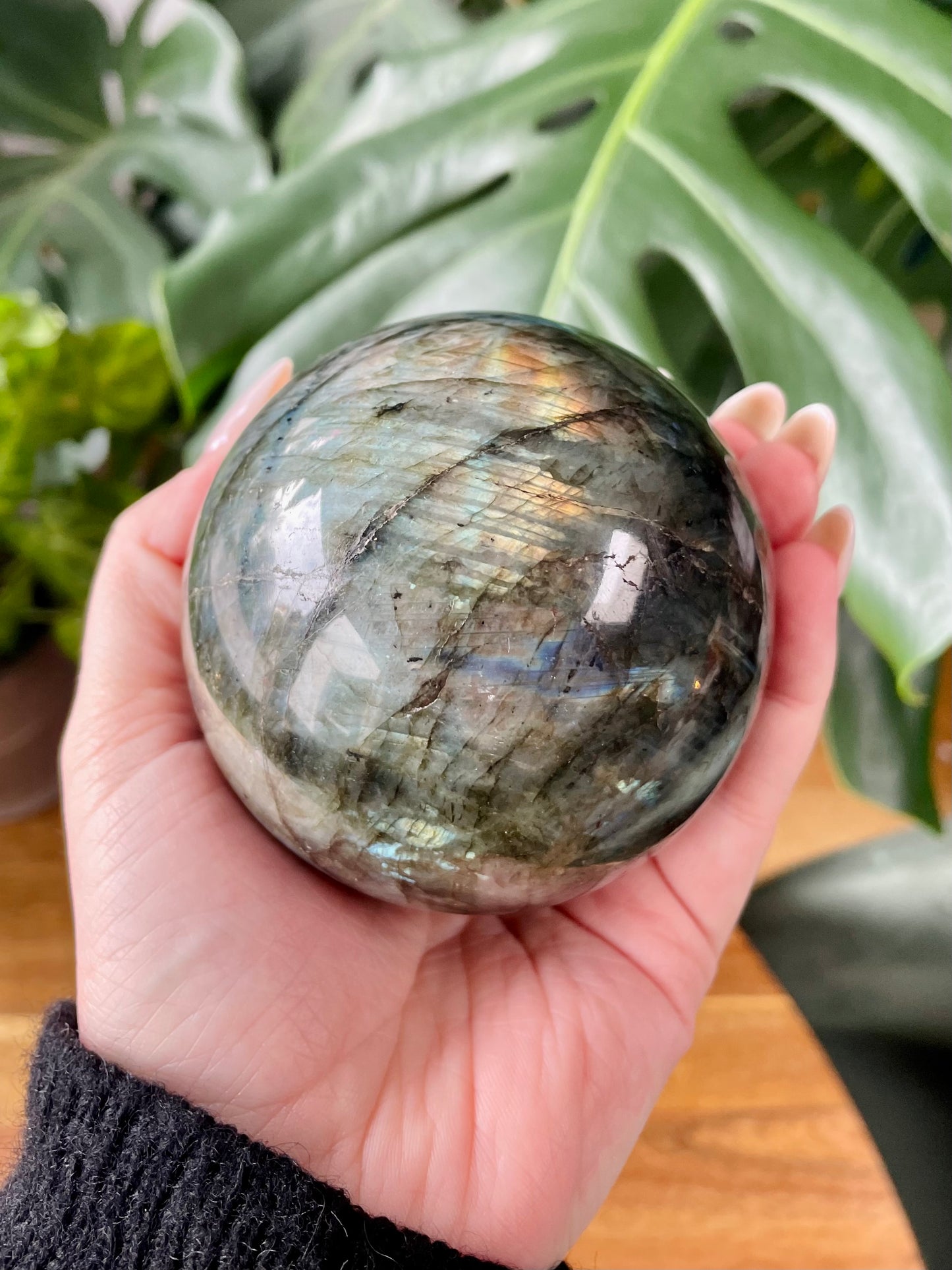 Extra Labradorite Sphere