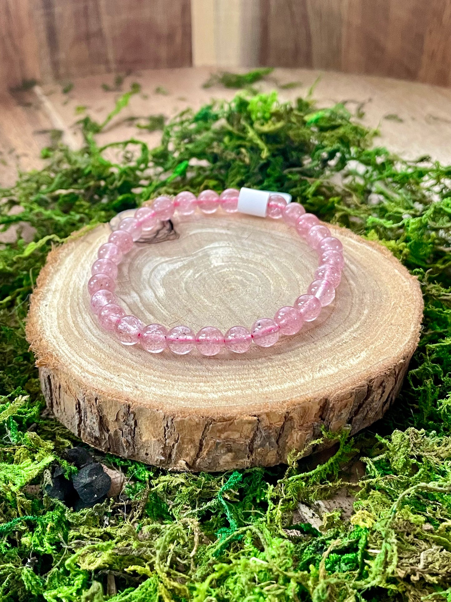 Strawberry Quartz Bracelet