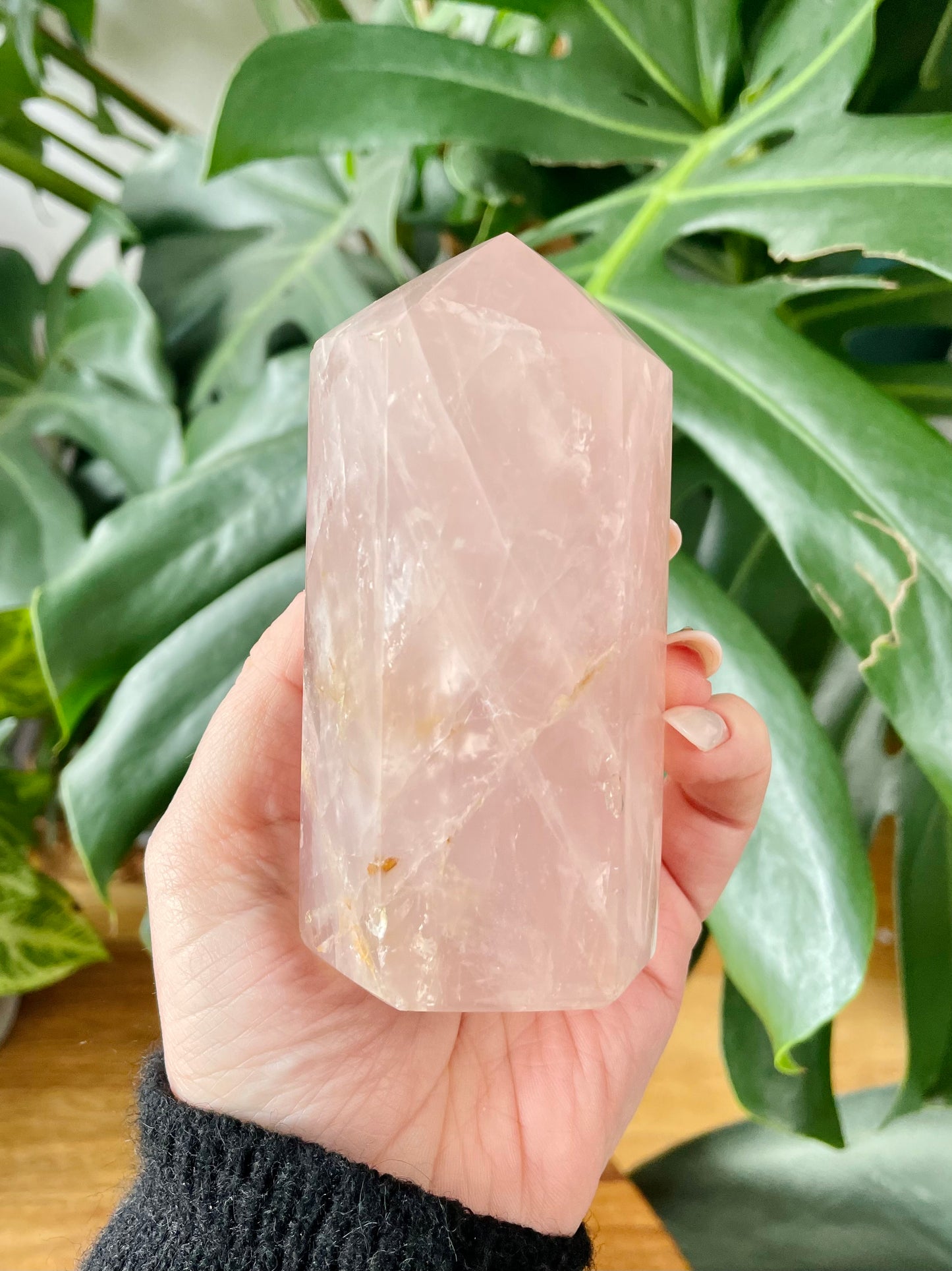 Pointe de Quartz rose Extra