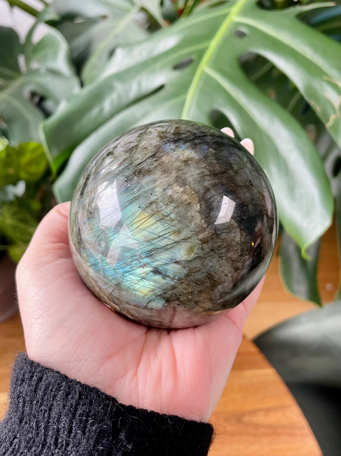 Extra Labradorite Sphere