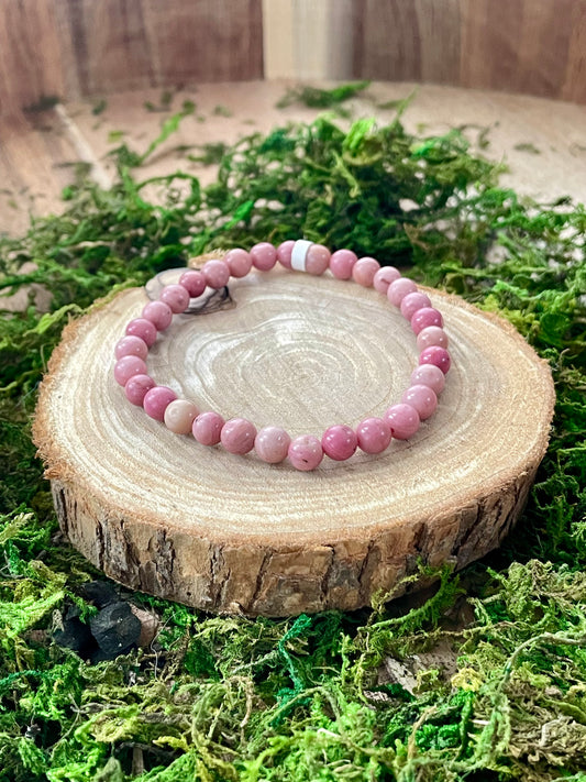 Bracelet en Rhodonite