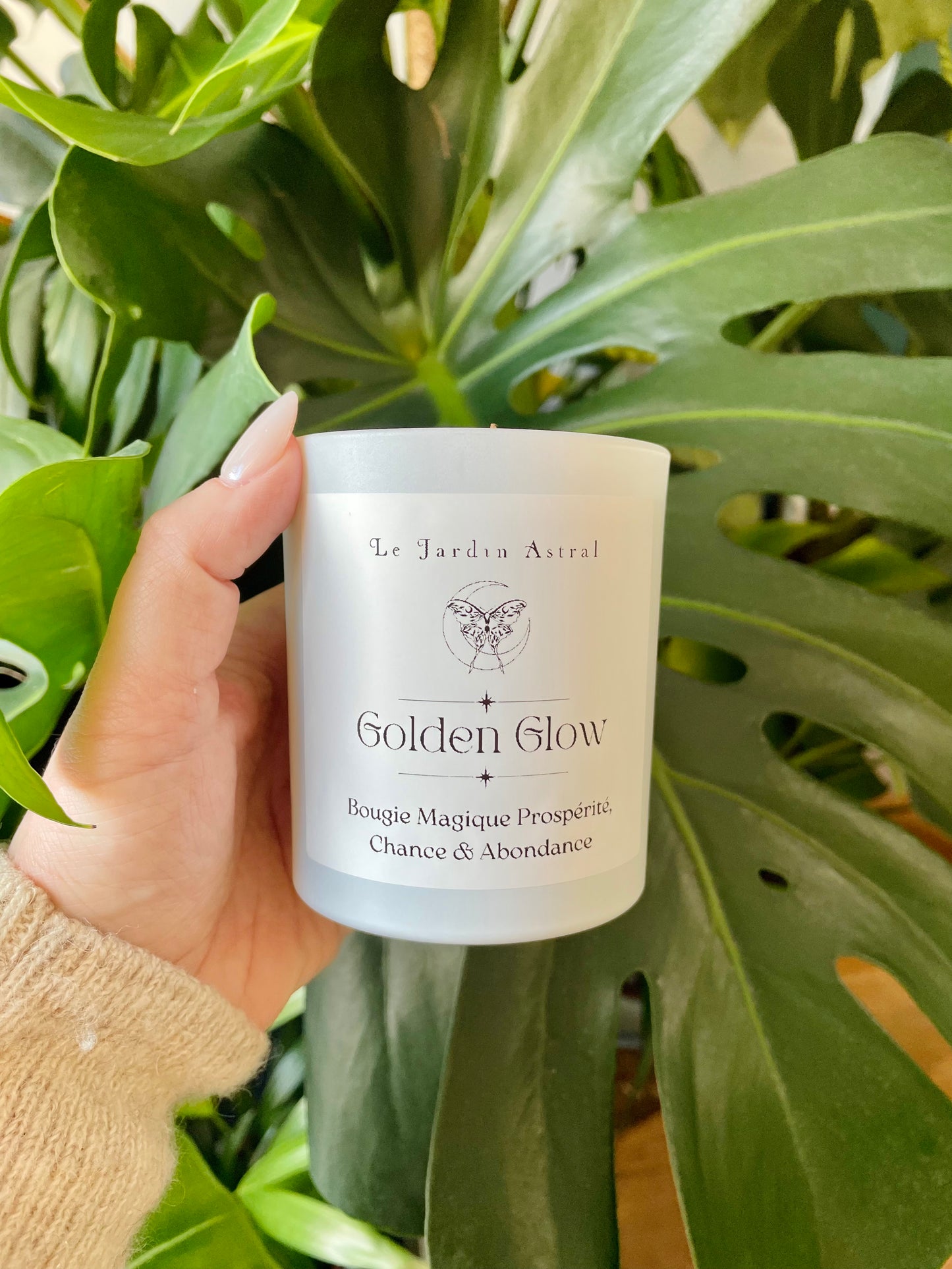 Handmade candle - Golden Glow