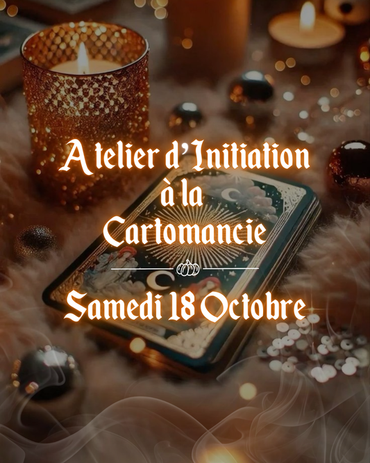 Atelier d'initiation à la cartomancie samedi 18 octobre