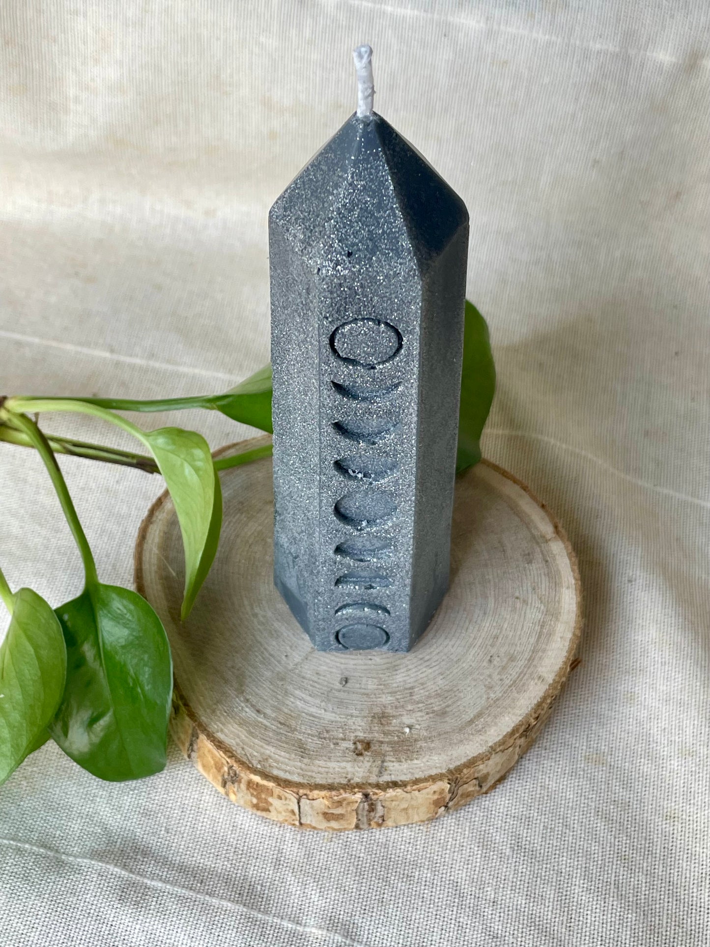 Bougie artisanale phases lunaires Le Jardin Astral France