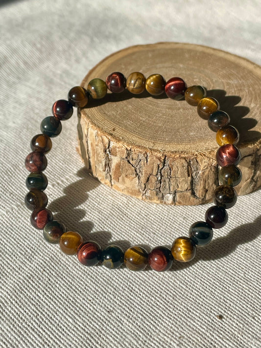 Bracelet 3 yeux 6mm