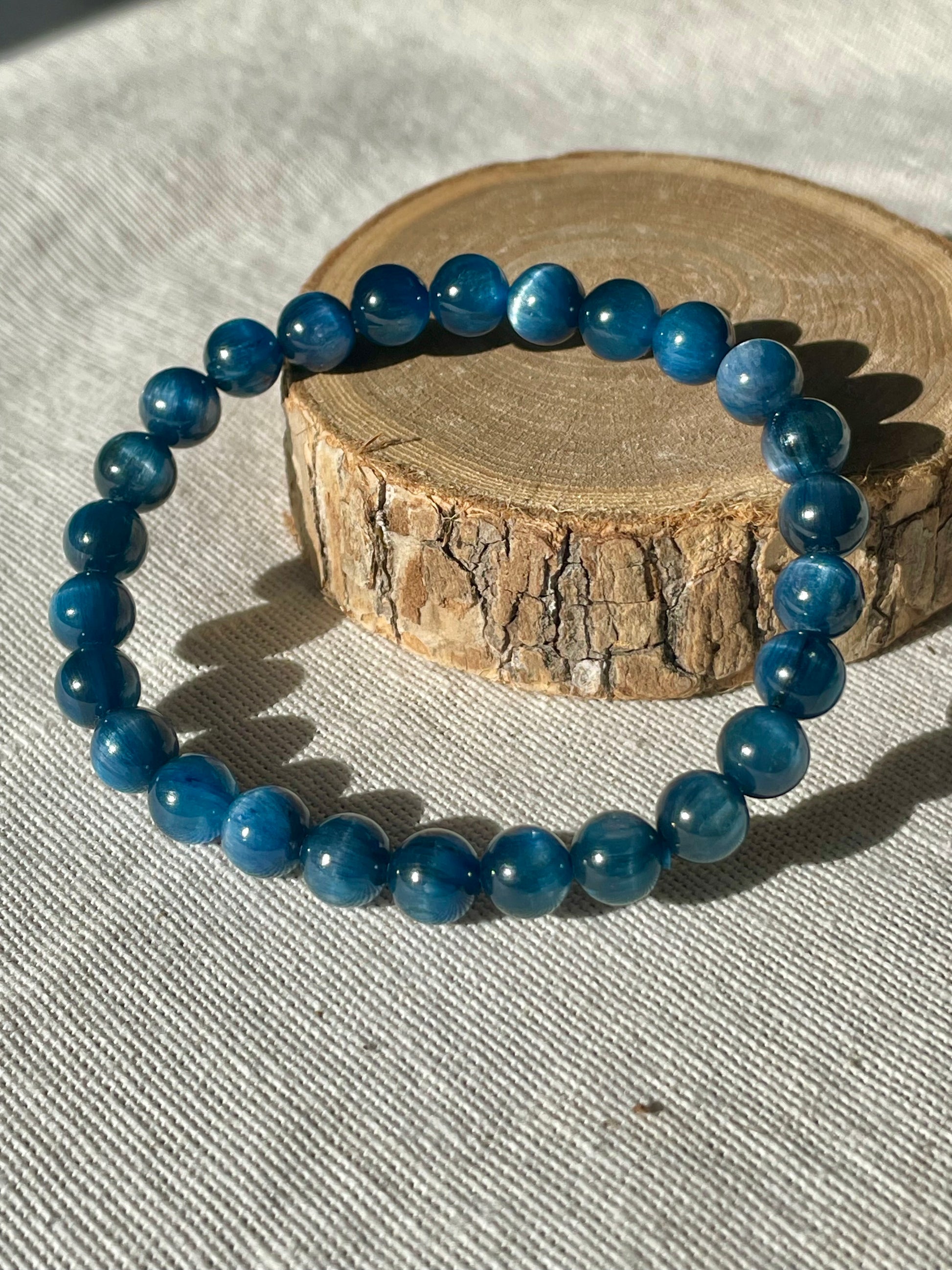 Bracelet Cyanite / Kyanite 7mm