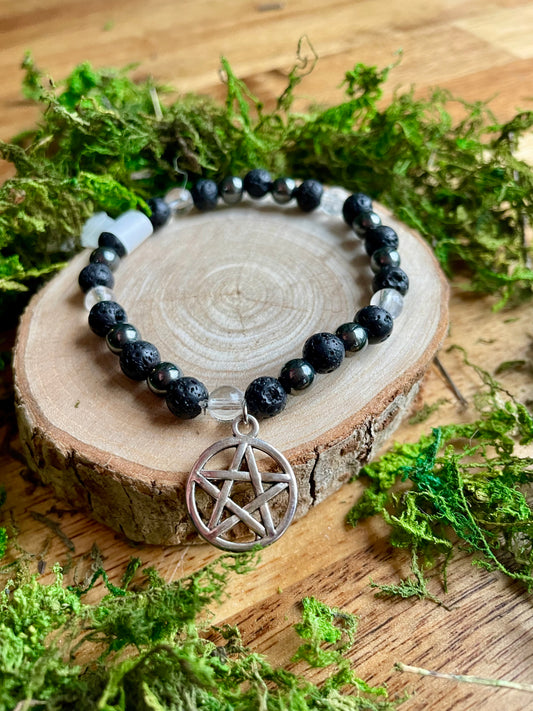 Bracelet Protection avec Pentacle