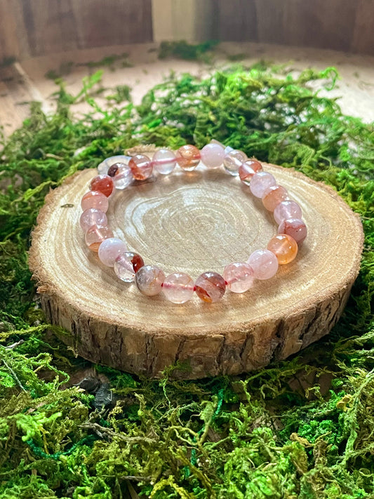 Bracelet Quartz hématoïde