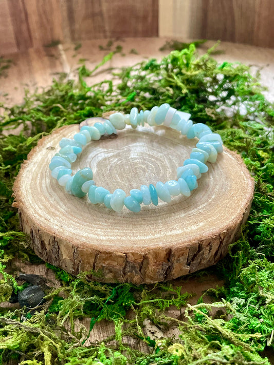 Bracelet baroque Amazonite