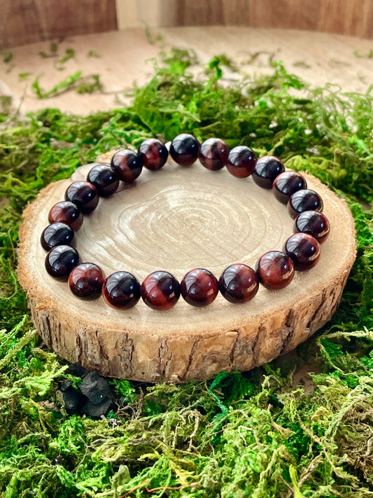 Bracelet Œil de Taureau 8mm