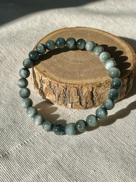 Bracelet Œil de chat 6mm