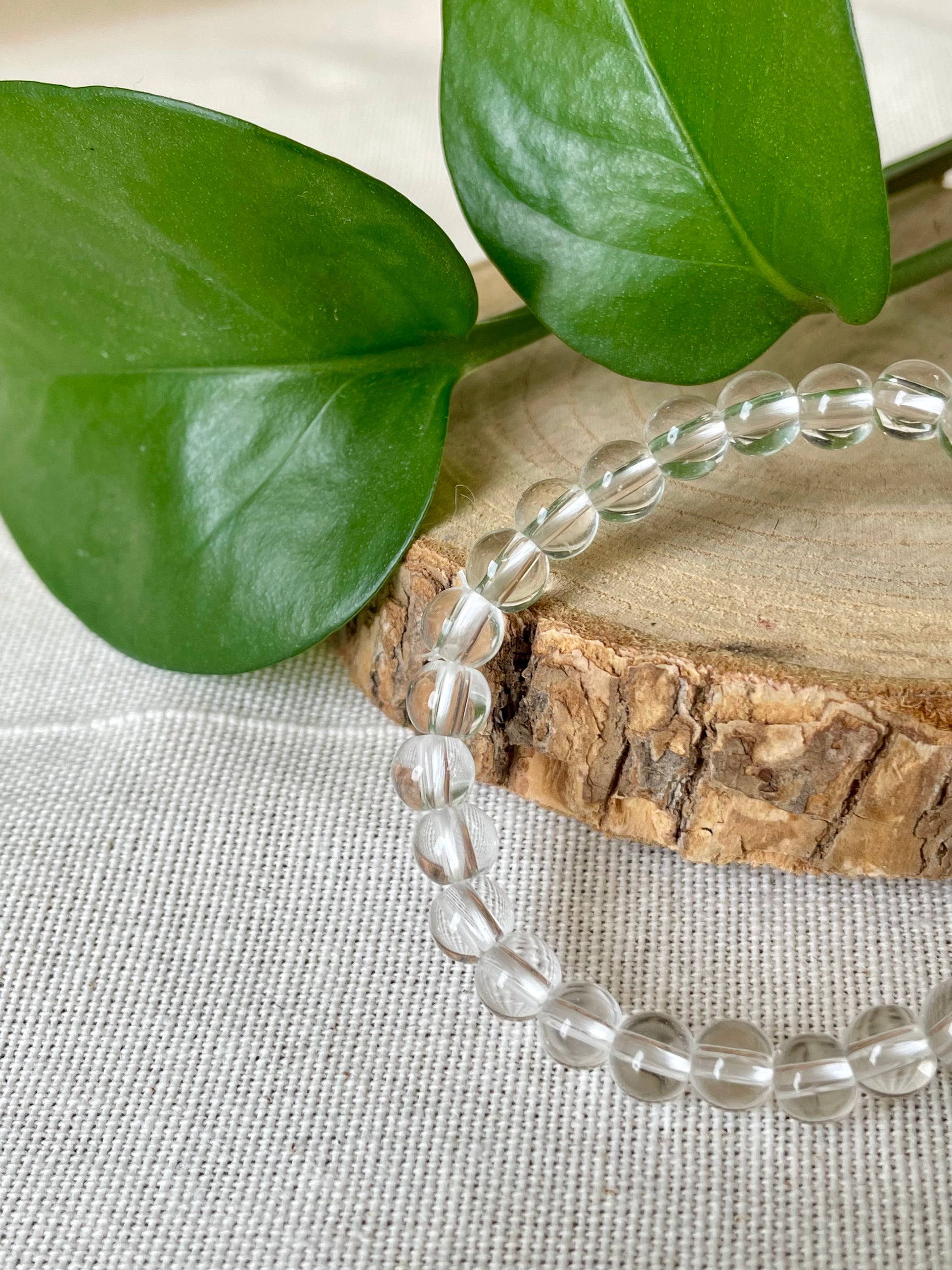 Bracelet pierres naturelles Cristal de roche