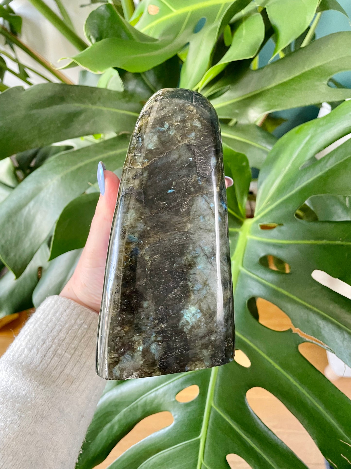 Forme libre de Labradorite Extra