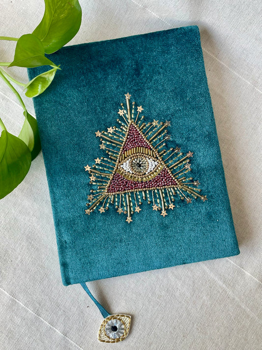 Carnet Eye of Providence - Journal spirituel avec symbole Œil de la Providence pour rituels ésotériques