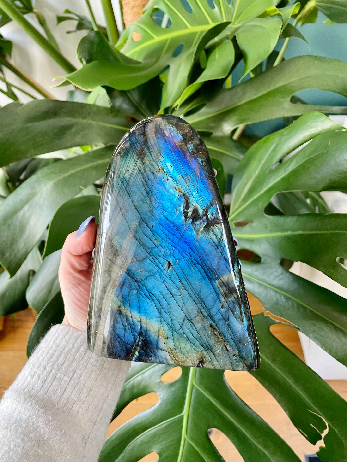 Forme libre de Labradorite Extra