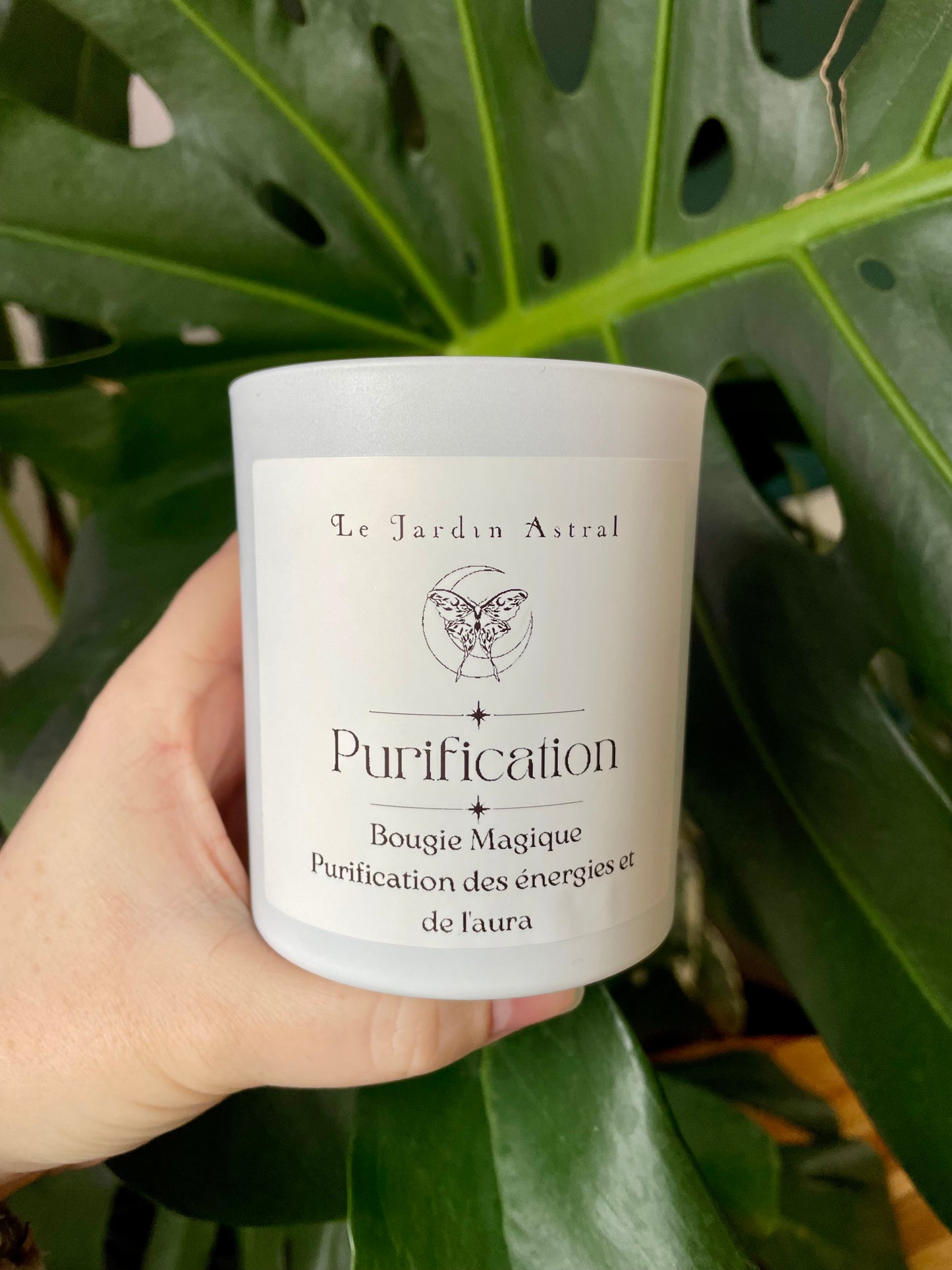 Bougie artisanale - Purification