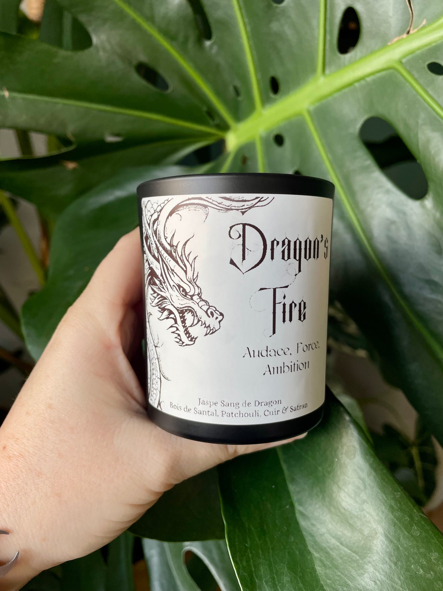 Bougie artisanale - Dragon’s fire