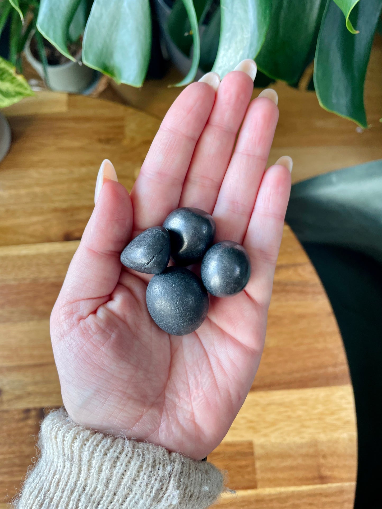 Shungite A tumbled stone