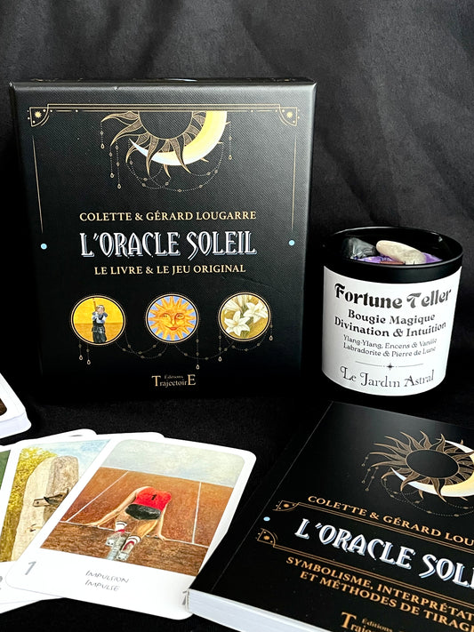 Oracle Soleil de Colette Lougarre - Jeu de cartes de divination et guidance spirituelle
