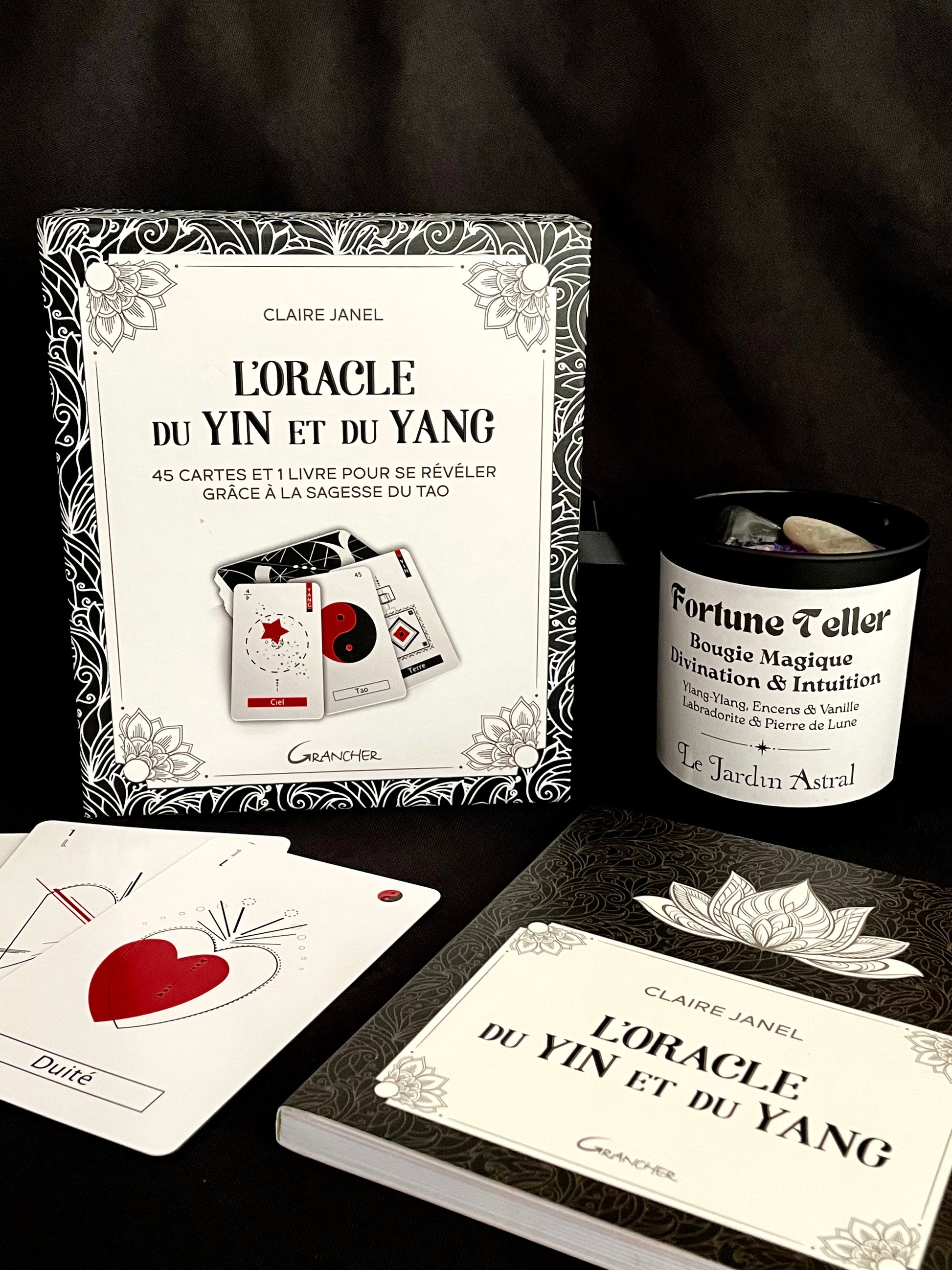 Oracle du Yin et du Yang Claire Janel - Coffret oracle équilibre et harmonie
