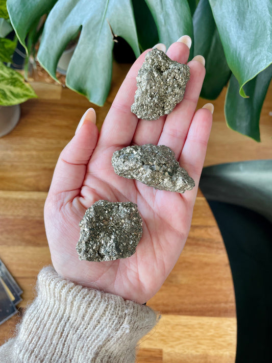 Pierre brute de pyrite pierre naturelle 