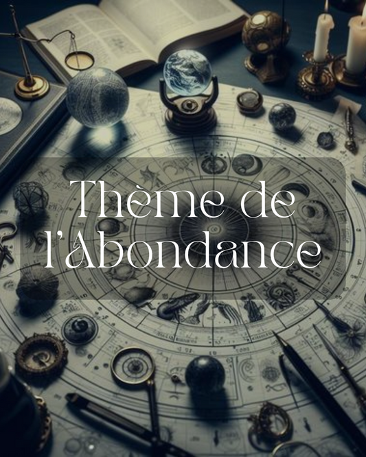 Thème astral personnalisé - Analyse de l'abondance et du potentiel de réussite

