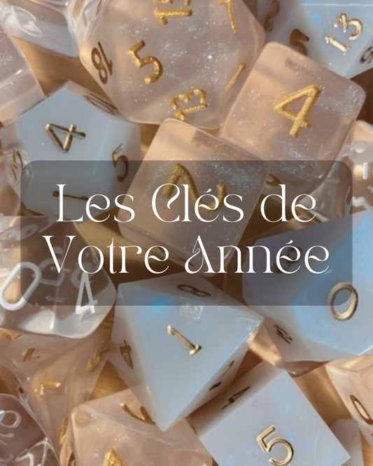 Cette prestation vous accompagne dans la compréhension de votre année personnelle avec plus de conscience et d’alignement, qu’elle soit en cours ou à venir, selon vos besoins.
 Vous y découvrirez les grandes tendances et les thématiques majeures susceptibles de se manifester dans divers domaines de la vie : professionnel, sentimental, financier, spirituel ...